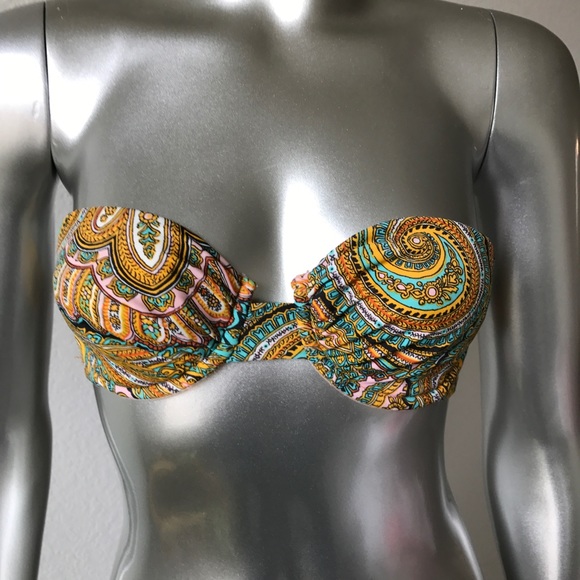 J.Crew Bikini Swim Suit S Paisley Women Size Small 2-Piece Set - Picture 3 of 8